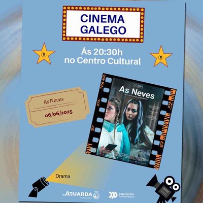 La pelcula -As Neves- pone el broche de oro al ciclo de cine hecho en Galicia en A Guarda