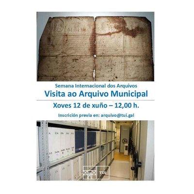 Tui abre las puertas de su Archivo Municipal para celebrar la accesibilidad en la era digital