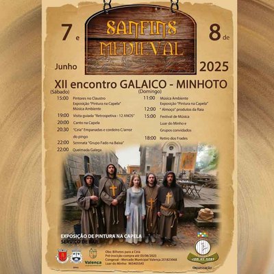 Sanfins Medieval transforma Valena en un epicentro de cultura galaico-minhota