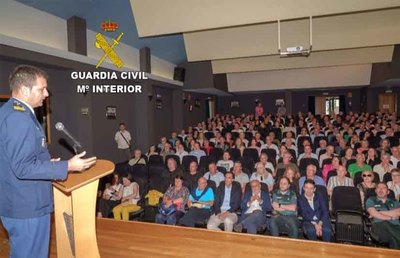 Arbo, escenario del primer encuentro ldico-formativo de la Guardia Civil y GNR en situacin de retiro