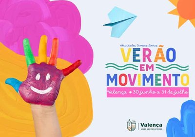 -Verao em Movimento- en Valena: actividades educativas y de ocio para nios y jvenes