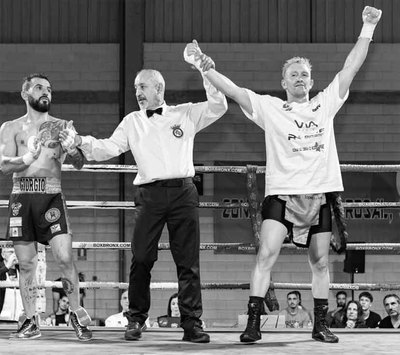 Charly Lpez logra su dcima victoria profesional en la Spartans Fight Night de Goin