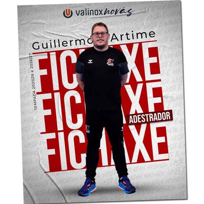 Guillermo Artime, nuevo entrenador del Valinox Novs para las dos prximas temporadas