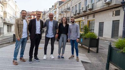 Calle Corua de Tui: peatonalizacin, sostenibilidad y patrimonio con una inversin de 950.000 euros