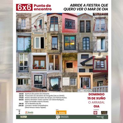 Msica, teatro, danza y artesana en el corazn histrico de Oia con el festival 6x6