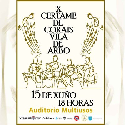 Arbo celebra el X Certamen de Corales -Vila de Arbo- con agrupaciones de toda Galicia