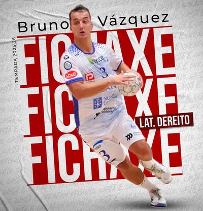 Valinox Novs refuerza su plantilla con Bruno Vzquez, exjugador del Cisne Balonmn