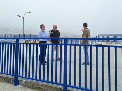 El Concello de A Guarda mejora la seguridad del skate park ante el aumento de usuarios en verano