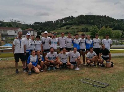 El Club Remo do Mio arrasa en el Campeonato Gallego de Remo Olmpico 2025