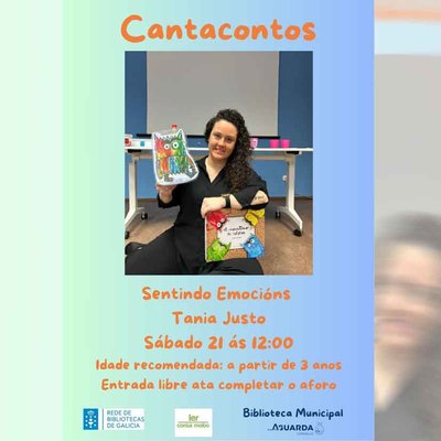La Biblioteca Municipal de A Guarda despide el curso con un nuevo cantacontos infantil