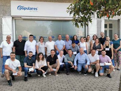 O PP de Pontevedra mobilzase para reelixir a Feijo como presidente nacional