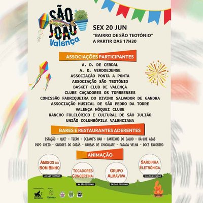 Fiesta de Sao Joao en Valena: gastronoma, msica y tradicin hasta la madrugada