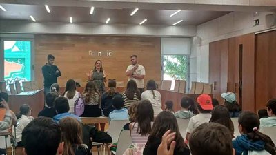 Alumnado de Ames coece de preto a Eurocidade Cerveira-Tomio grazas ao programa Erasmus+