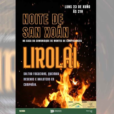 Camposancos celebra la Noche de San Xon con cacharela, msica y tradicin