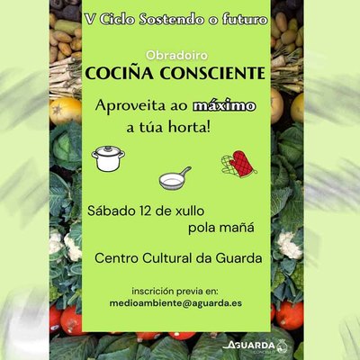 Taller de cocina consciente en A Guarda para reducir el desperdicio alimentario