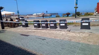 El PSOE denuncia abandono de los colectores soterrados en el puerto de A Guarda