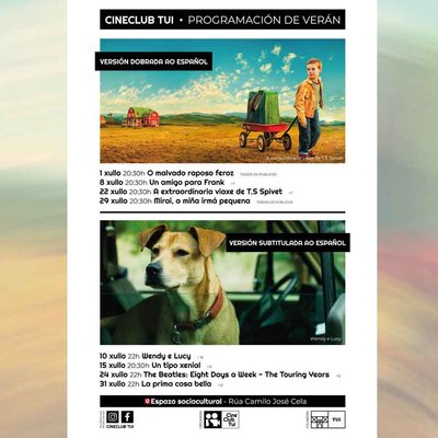 Cine Club Tui ampla su oferta este julio con sesiones infantiles y nuevos horarios