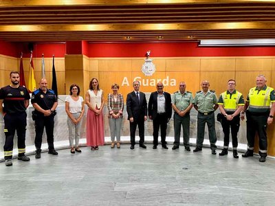 A Guarda reduce los delitos un 19% en 2025 y refuerza la seguridad para el verano