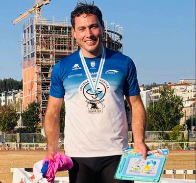 Rcord gallego en Pontevedra: Sergio Rodrguez impone una nueva marca en 300 metros