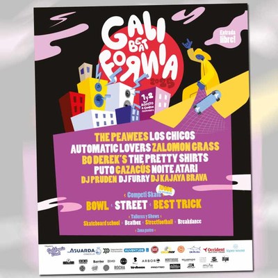 Galifornia Beat 2025: festival urbano gratuito en A Guarda los das 1 y 2 de agosto