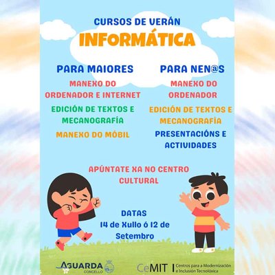 El aula CeMIT de A Guarda lanza cursos de iniciacin digital para pequeos y mayores
