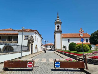 Corte de trfico en el centro histrico de Vila Nova de Cerveira entre el 14 de julio y el 5 de septiembre