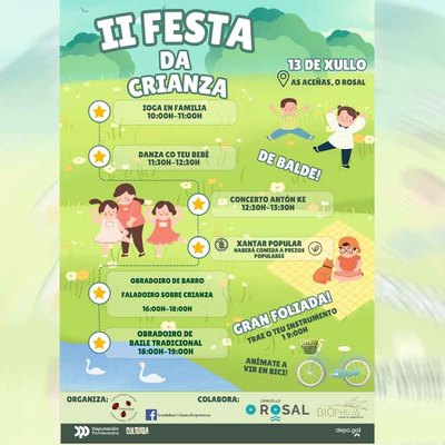 La Fiesta de la Crianza celebrar en O Rosal su segunda edicin con una jornada para toda la familia