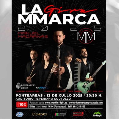 La MMarca inicia su gira 2025 con conciertos en Galicia, Portugal y Valencia
