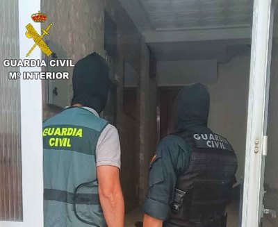 Guardia Civil detiene al quinto integrante de una banda armada que asaltaba viviendas en Pontevedra