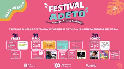 Festival ADETO 2025: tres das de comercio, cultura y diversin en Tomio