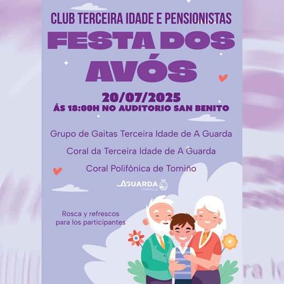 Msica, tradicin y homenaje en la Festa dos Avs de A Guarda este 20 de julio