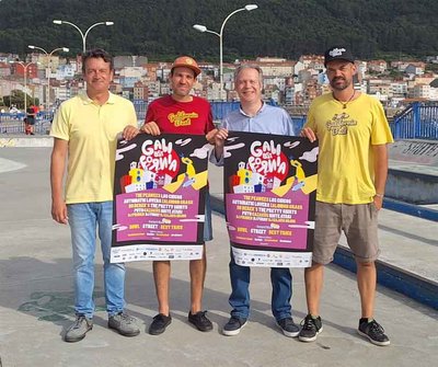 Todo listo para Galifornia Beat 2025: dos das de deporte y arte urbano en A Guarda