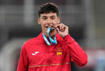 A Guarda homenajea este mircoles 6 de agosto al atleta lex Sierpes tras una temporada histrica