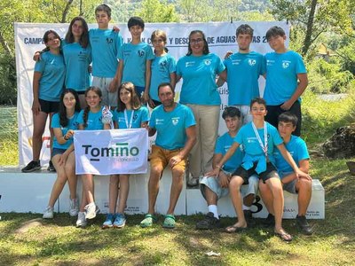 xito del Club Deportivo Mio-Teixugos en Len con dos platas y un bronce