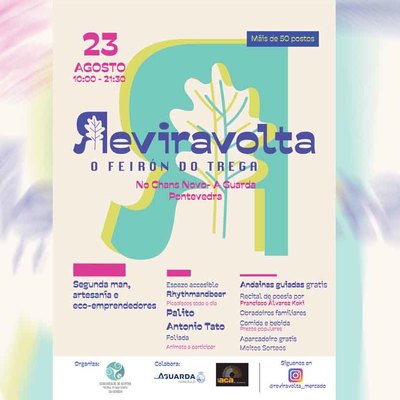 A Guarda celebra el Mercado Reviravolta en el Monte Trega el 23 de agosto