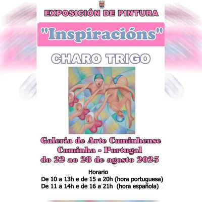 Charo Trigo presenta en Caminha su exposicin -Inspiraciones- con obras sobre paisaje y deporte