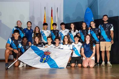 Galicia tercera en el Campeonato de Espaa de Sllom y Kayak Cross con protagonismo del Club Mio-Teixugos