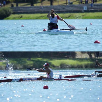 Los palistas de Tomio brillan en el Mundial de Piragismo Sprint y Paracanoe 2025 en Miln