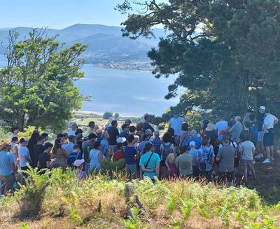 Ms de 7.000 personas participan en las visitas guiadas al castro de Santa Trega en julio y agosto