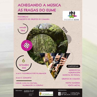 Jvenes msicos del Rosal ofrecern un concierto gratuito en Vilarmaior en el marco del proyecto Iniciativa Xove