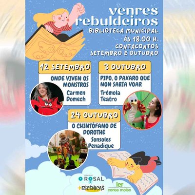 O Rosal reabre la programacin cultural de los Venres Rebuldeiros en septiembre y octubre