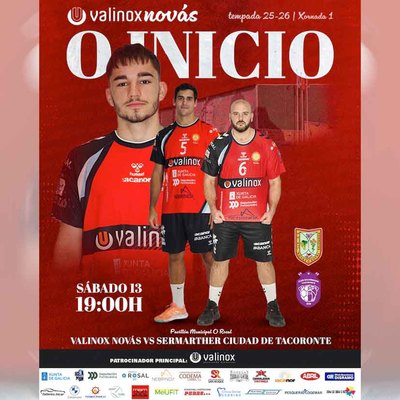 El Valinox Novs juvenil se juega el ascenso a la Liga Ouro en un intenso play off en O Rosal