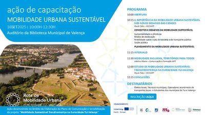 Eurocidade Tui-Valena promueve la movilidad inclusiva y sostenible con especialistas en urbanismo