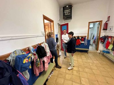 El Concello de O Rosal mejora colegios e instalaciones para garantizar un regreso a las aulas en ptimas condiciones
