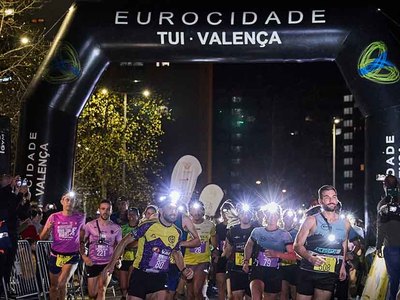 Urban Trail Night Eurocidade: dos ciudades, dos pases y un desafo nico bajo las estrellas