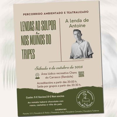 Teatro, msica y tradicin en la nueva edicin de la ruta nocturna de los Muos do Tripes en Tui