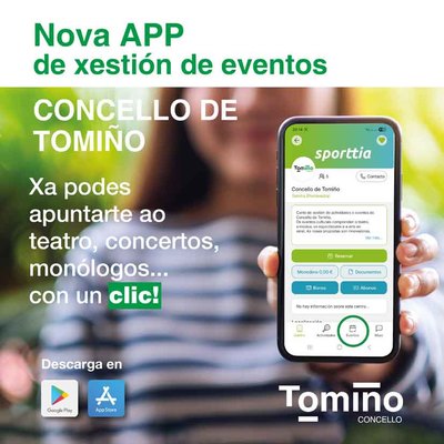 Tomio lanza una app para gestionar entradas y actividades culturales y deportivas
