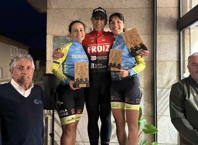 Doblete del Team Oiense Women en el II Trofeo Ciclista Aser Estvez de A Guarda