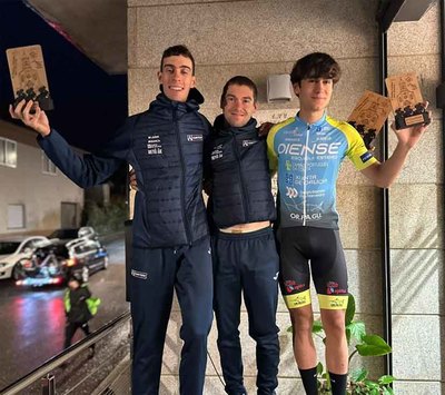 Podios en A Guarda y Pior confirman la gran forma del Team Oiense - Escuela Estvez