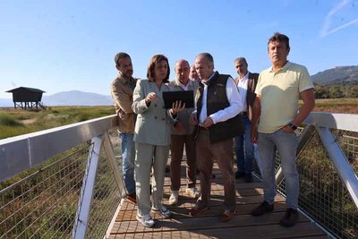 El estuario del Mio gana resiliencia climtica con la intervencin de la Xunta en el marco del proyecto Green Gap